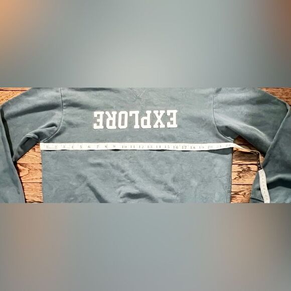 The North Face Explore felt graphic pullover boxy relaxed fit sweatshirt - Picture 4 of 6